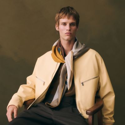 カレ 100 - メンズ シルクマフラー＆カシミヤストール | Hermès